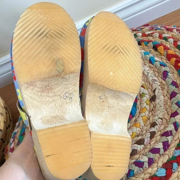 Cape Clogs puzzle wood clogs made in Sweden  38 - Picture 4 of 6